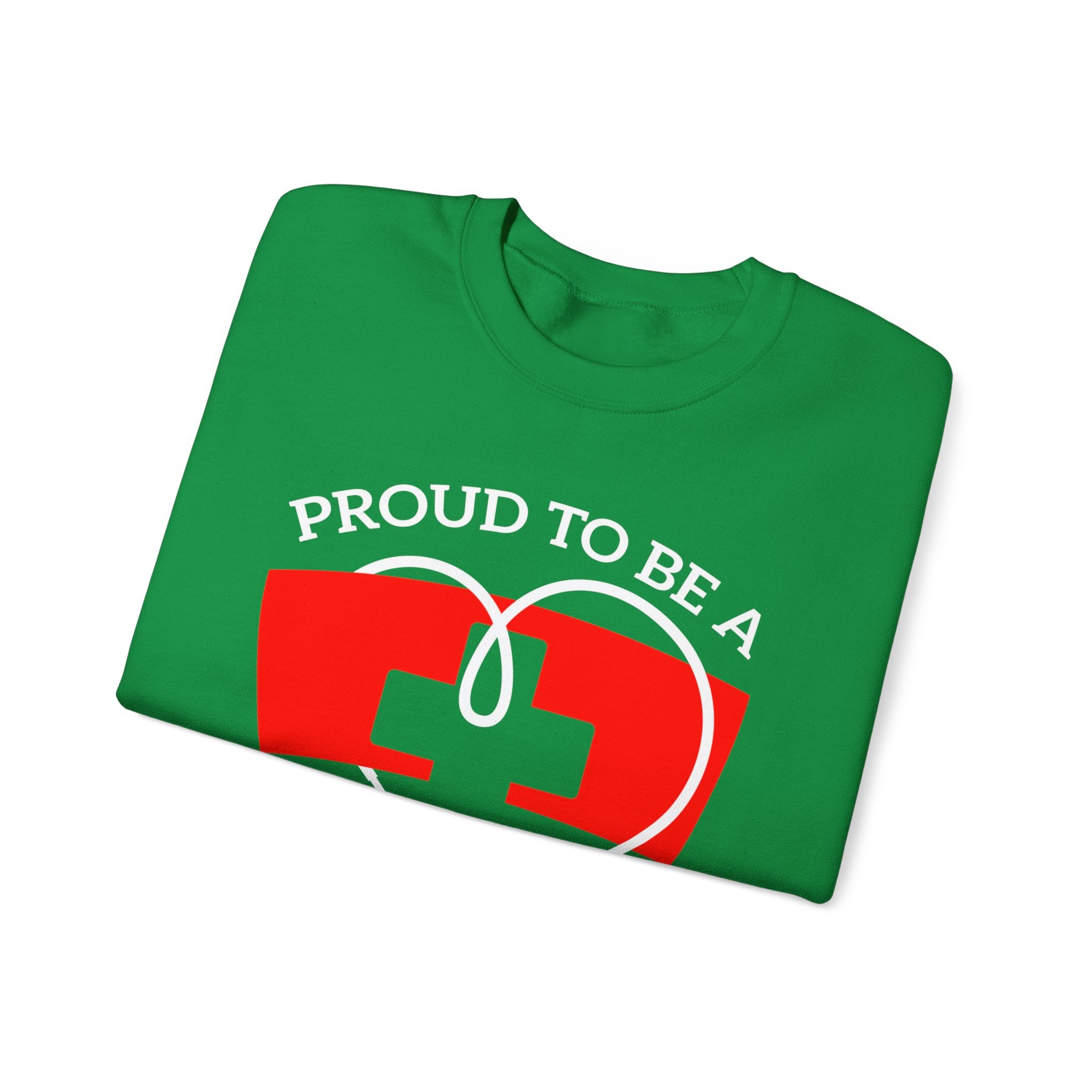 Fier d’être un sweat-shirt unisexe infirmière 