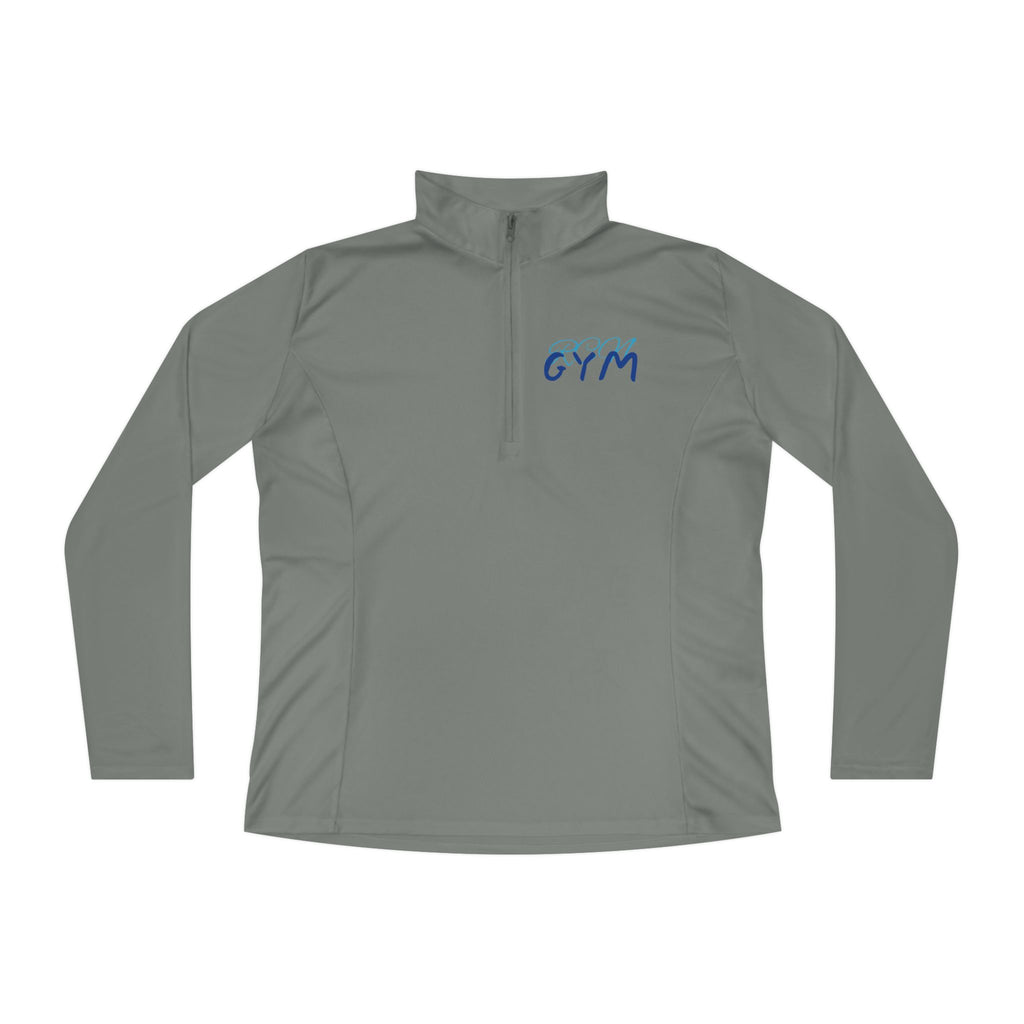 Quarter-Zip Pullover - Casual and Comfortable Women's Quarter-Zip Pullover