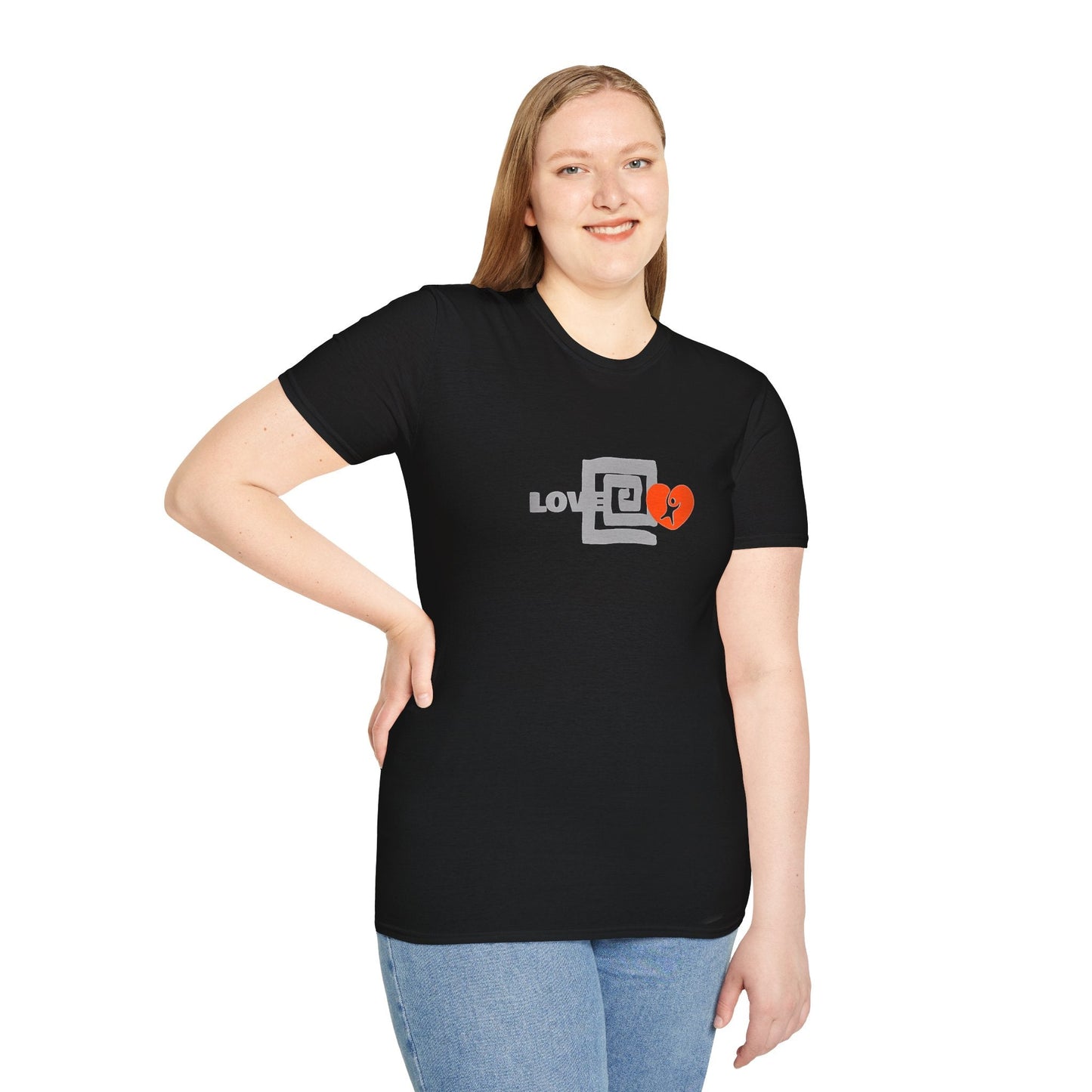Cute Love Graphic Unisex T-Shirt Printify