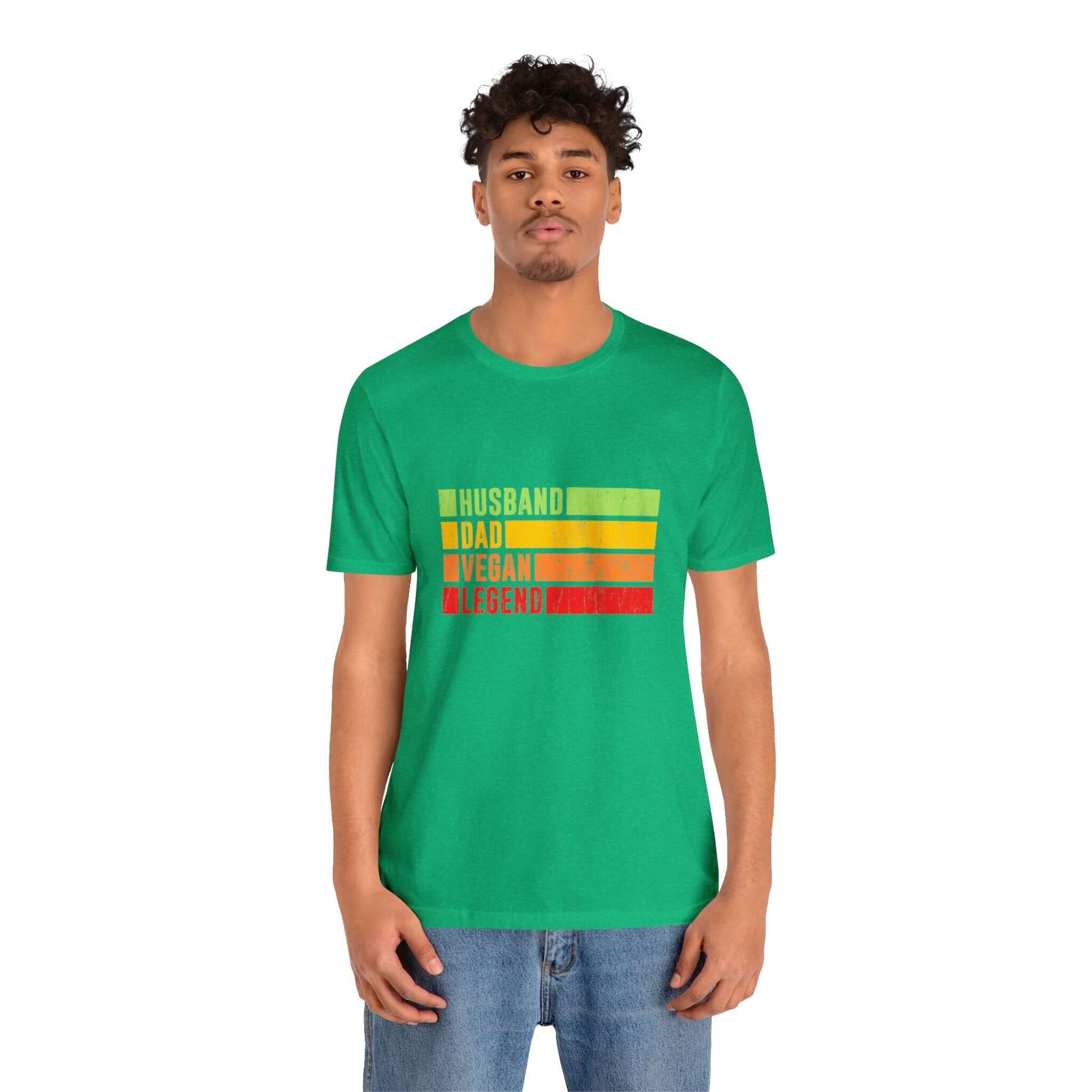 Husband Dad Vegan Legend Unisex Tee - RC’nSONS
