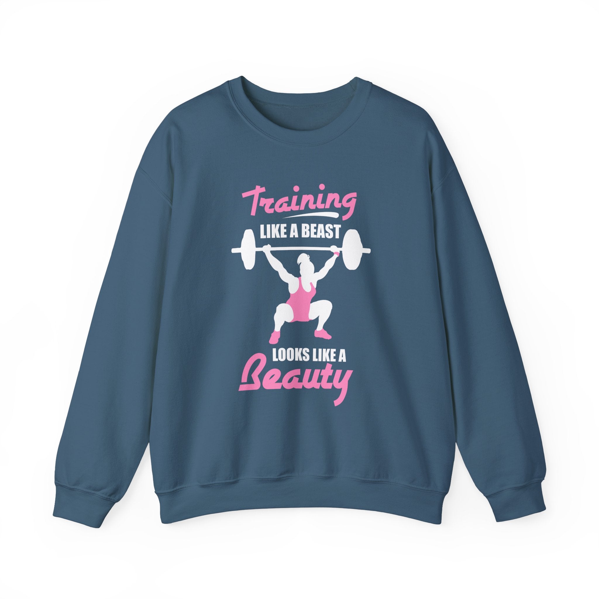 S’entraîner comme un sweat-shirt unisexe bête 
