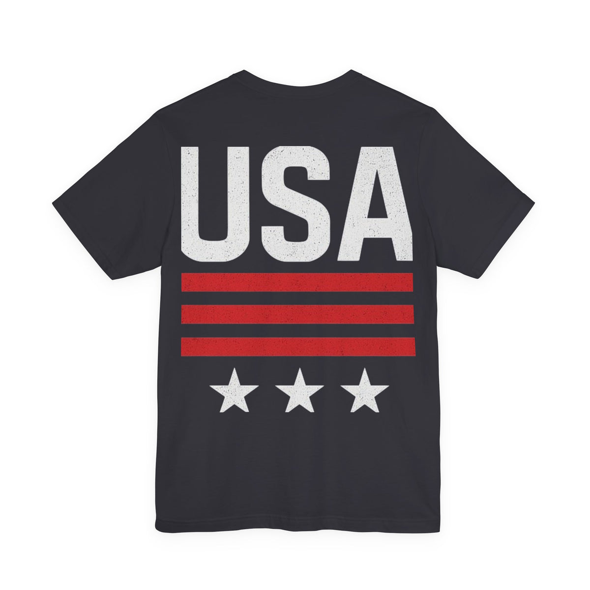Patriotic USA Tee, Unisex Short Sleeve T-Shirt, July 4th Celebration Shirt, American Pride Apparel, Casual Summer Wear, Gift for Patriot
