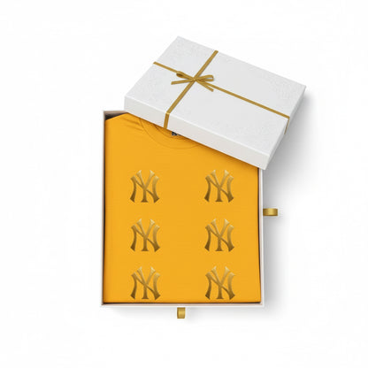 Gold Logo Unisex Heavy Cotton Tee Printify