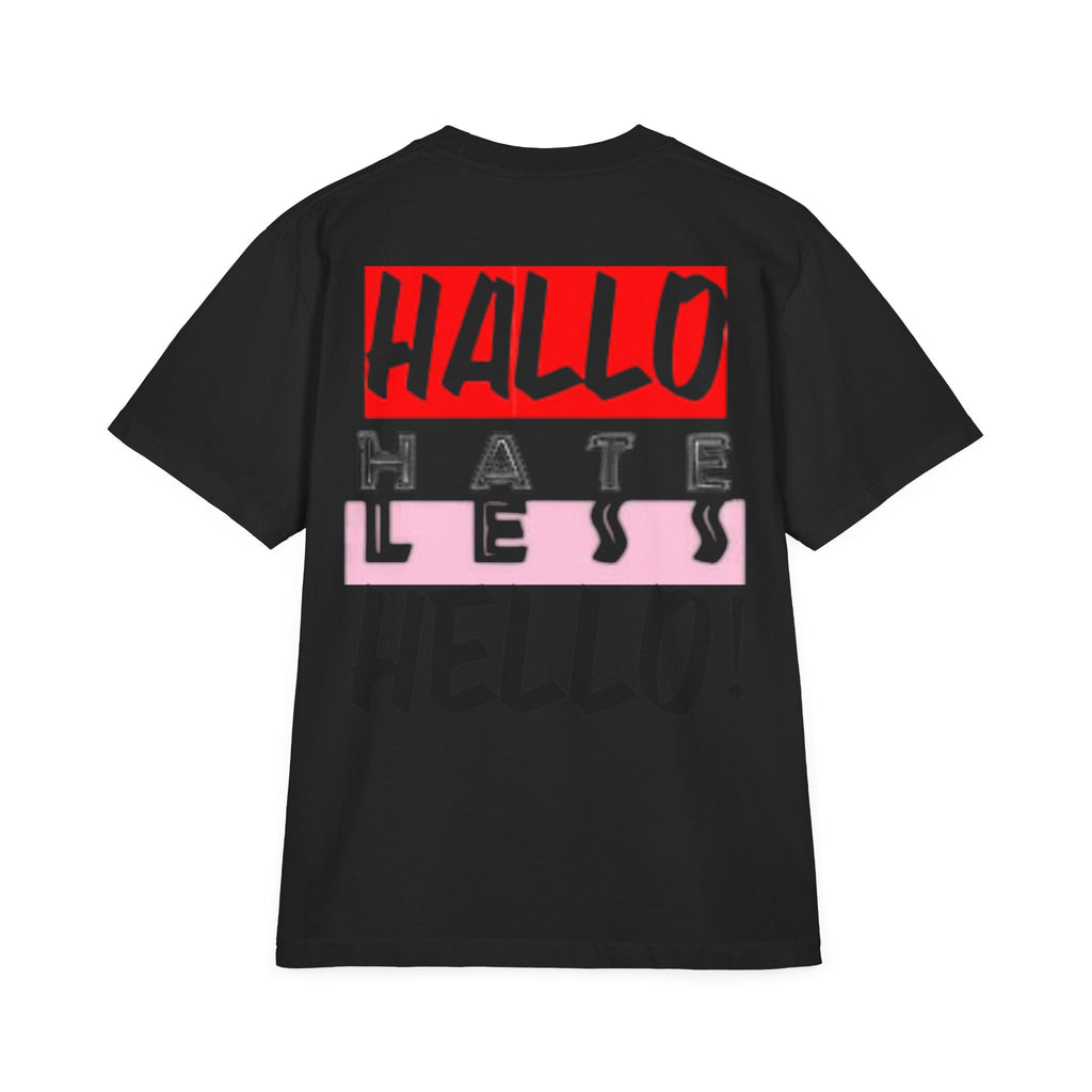 Hate Less Unisex Drop-Shoulder T-Shirt - Trendy Casual Wear