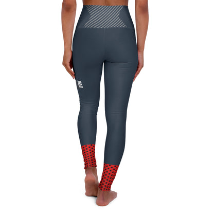 Chic High Waisted Yoga Leggings - Stylish Athletic Wear for Fitness & Comfort,Yoga Pants,Workout Leggings,Gym Apparel,Fashion Activewear Printify