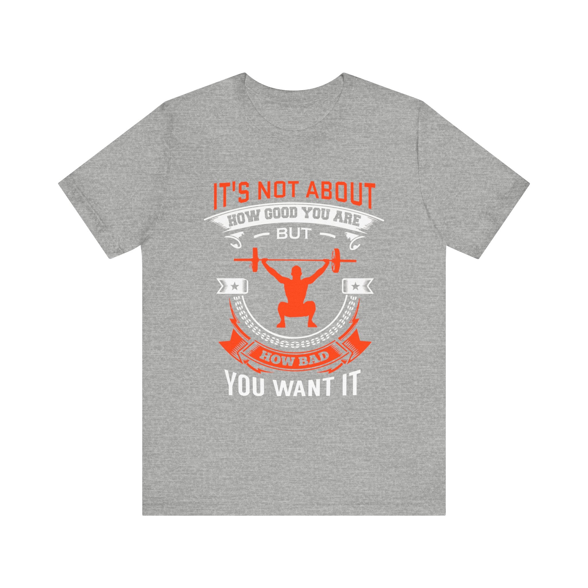 Il ne s’agit pas de savoir à quel point vous êtes bon Tee-shirt unisexe 