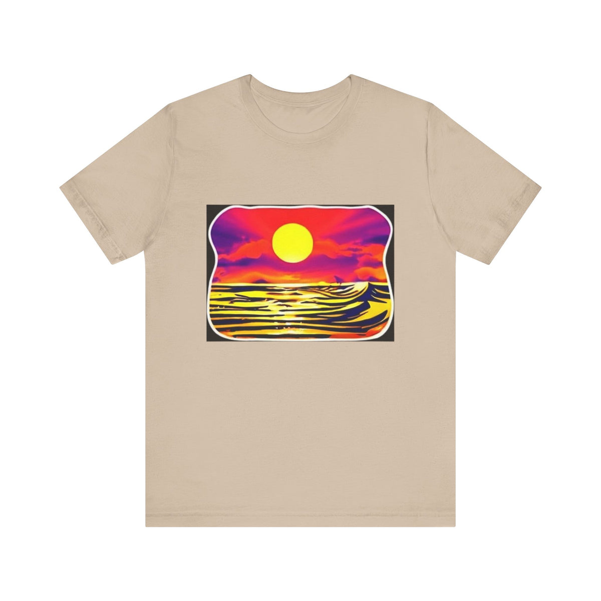 RCNSONS Unisex Short Sleeve Sunset Tee