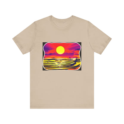 RCNSONS Unisex Short Sleeve Sunset Tee