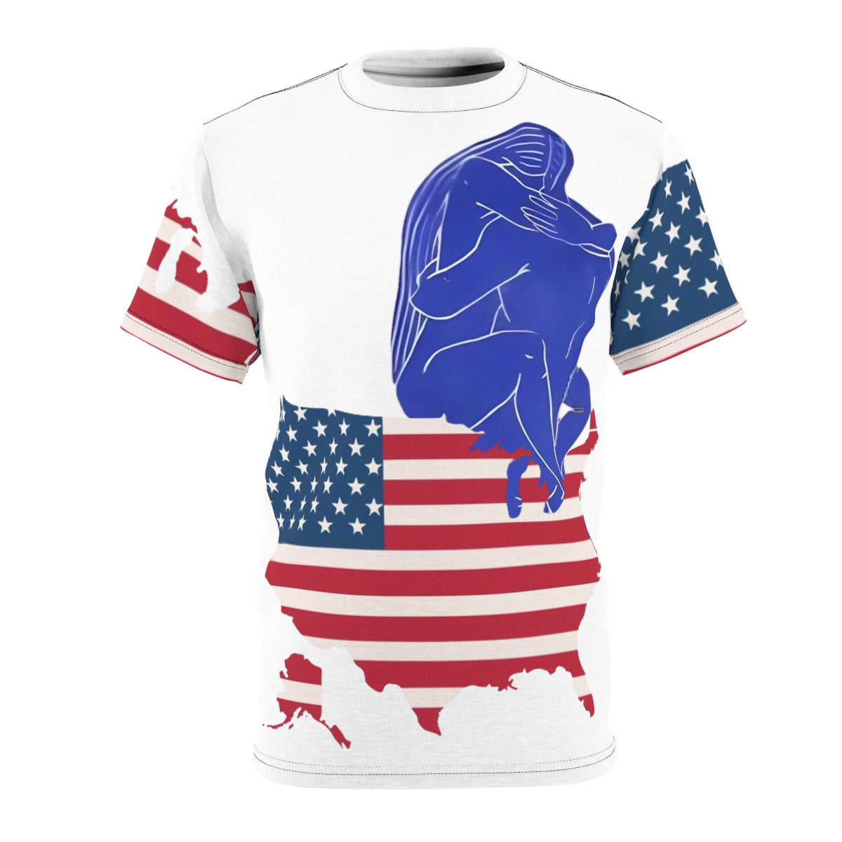 Unisex Hold Me Tight America Tee (AOP)