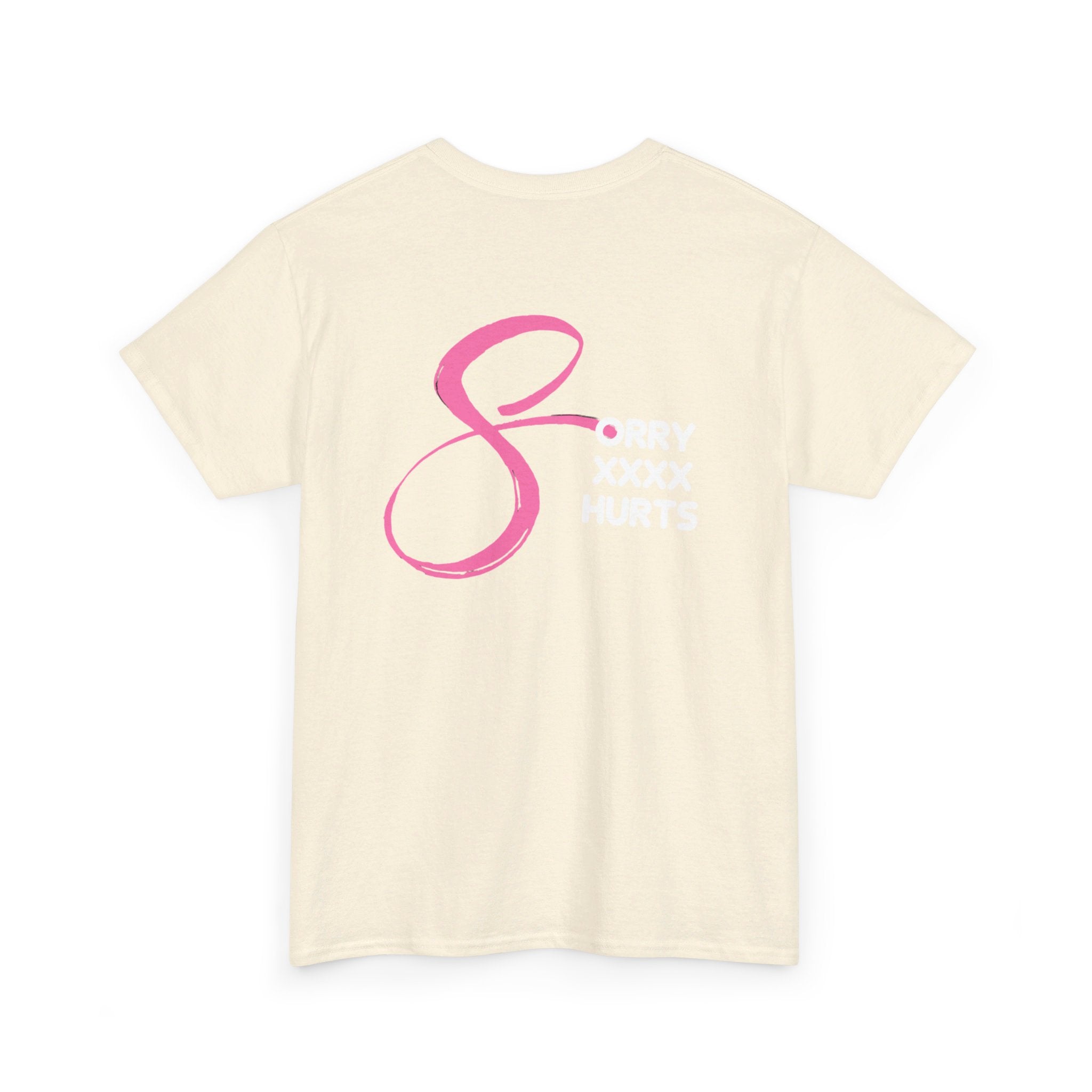RCNSONS Unisex Heavy Cotton SORRYXHURTS Tee