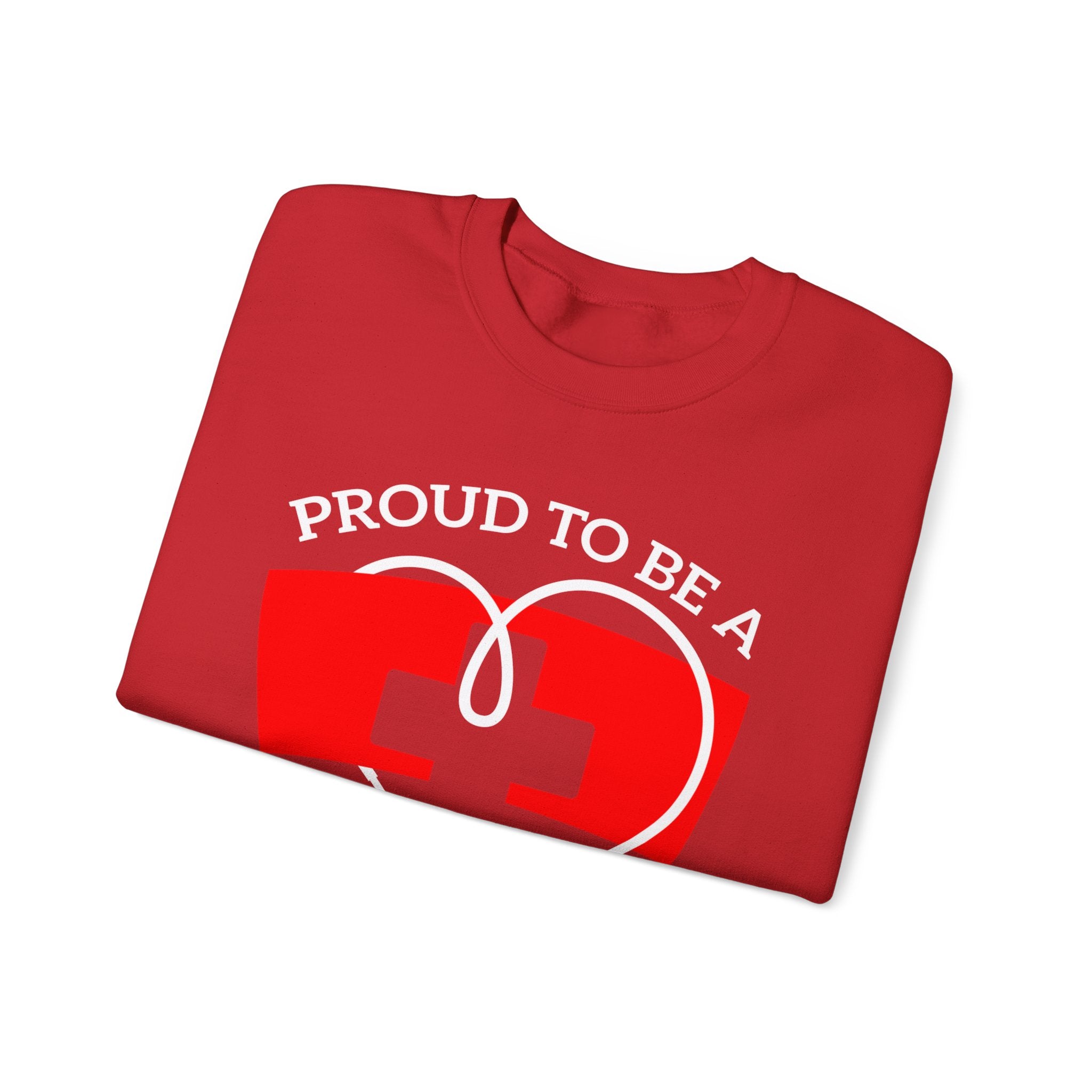 Fier d’être un sweat-shirt unisexe infirmière 