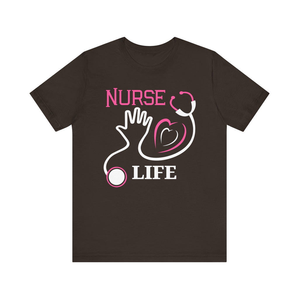 Tee-shirt unisexe de la vie d’infirmière 
