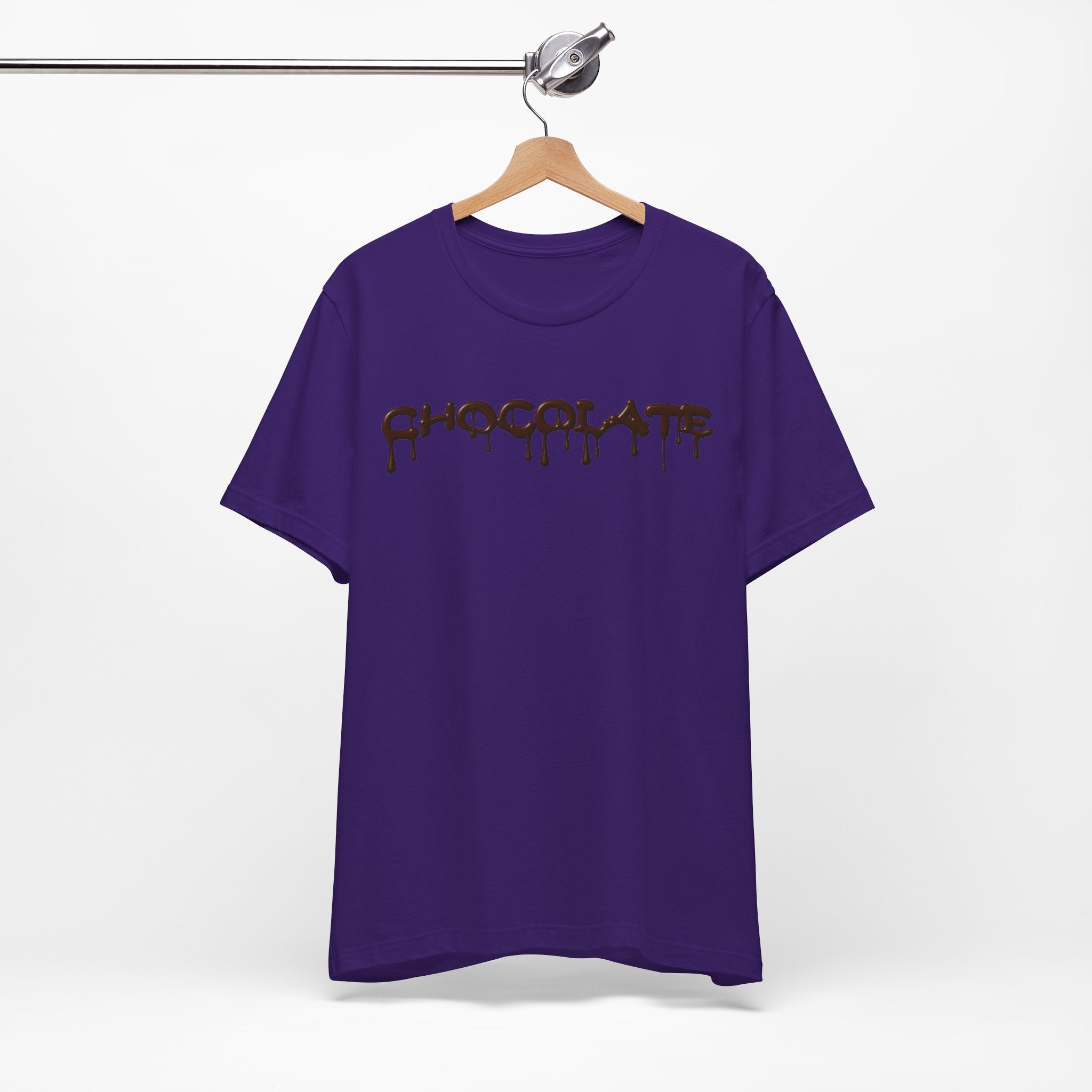 Unisex Jersey Short Sleeve Chocolate Tee