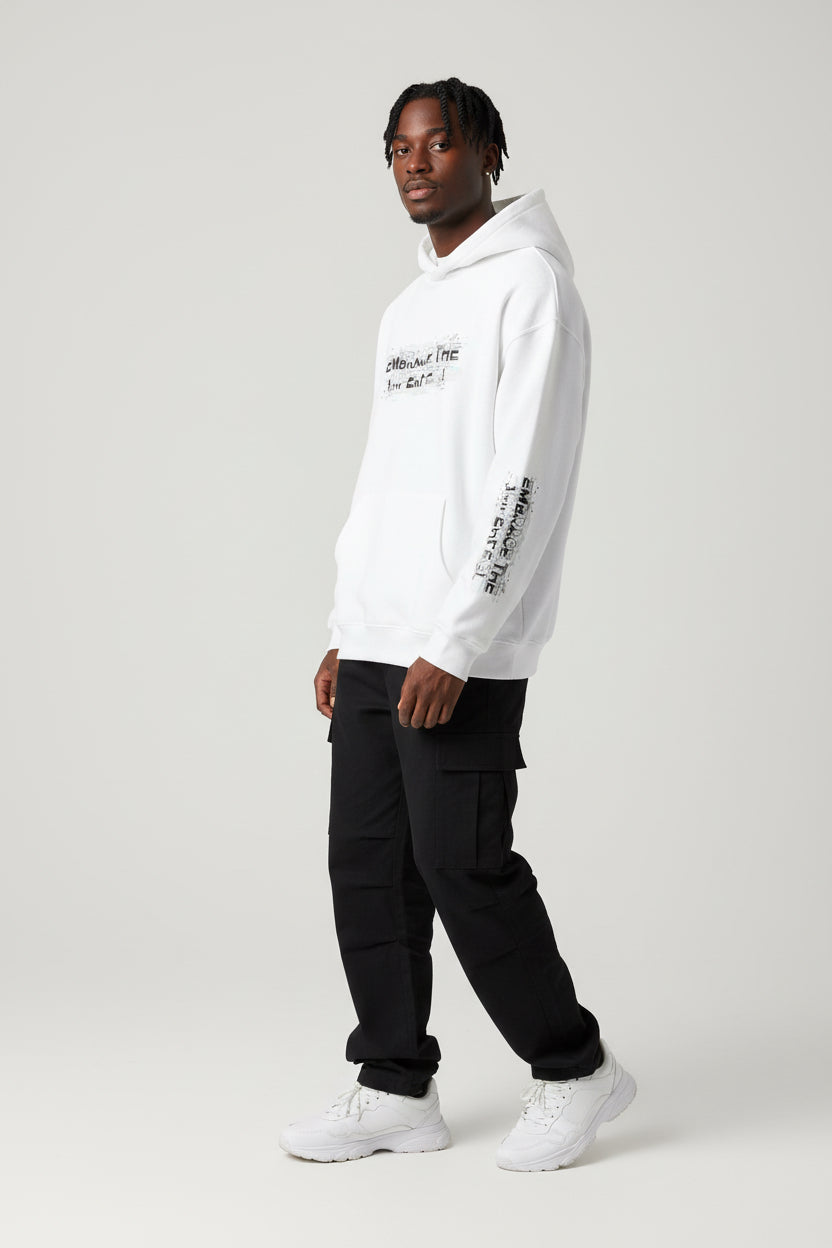 Embrace the Imperfect Hoodie — Inspirational Quote Sweatshirt