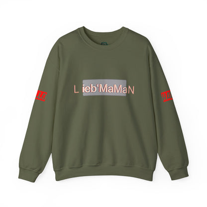 Lieb'MaMan Unisex Heavy Blend Crewneck Sweatshirt - Gift for Mom Printify