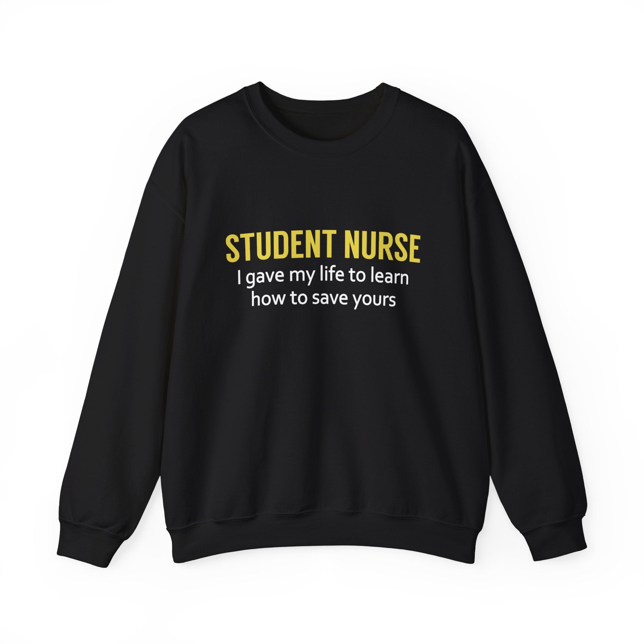 Sweat-shirt unisexe étudiant infirmière 