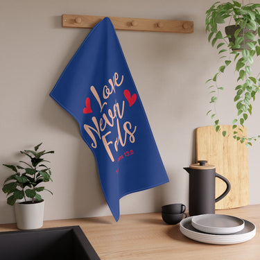 Love Never Fails Towel