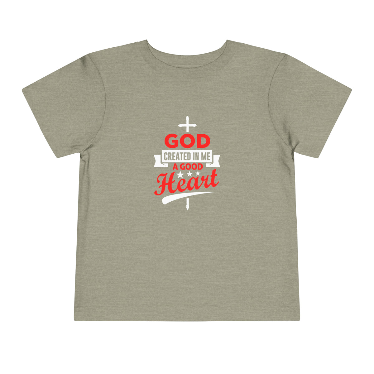 Dieu a créé en moi T-shirt pour tout-petits 
