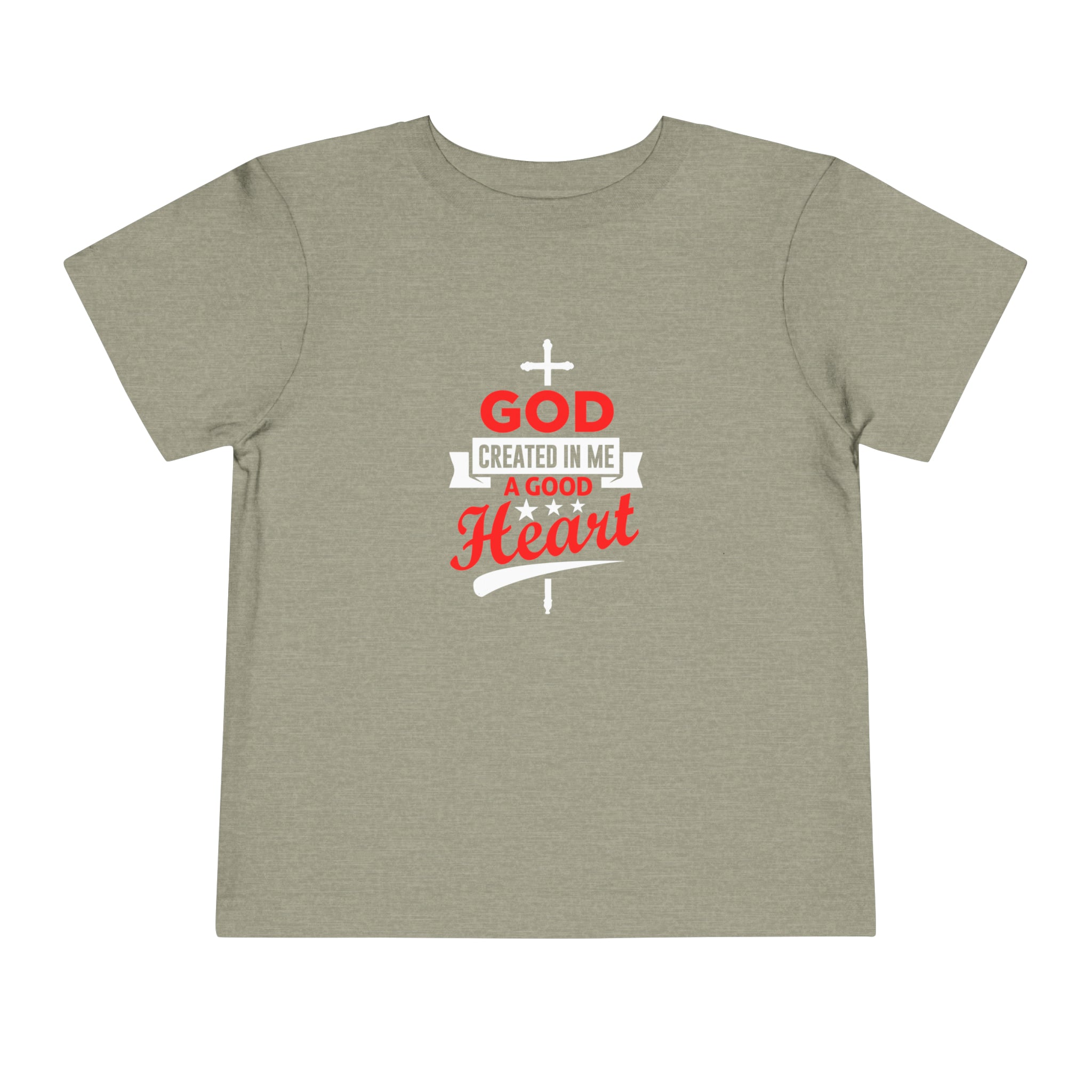 God Created In Me Toddler Tee