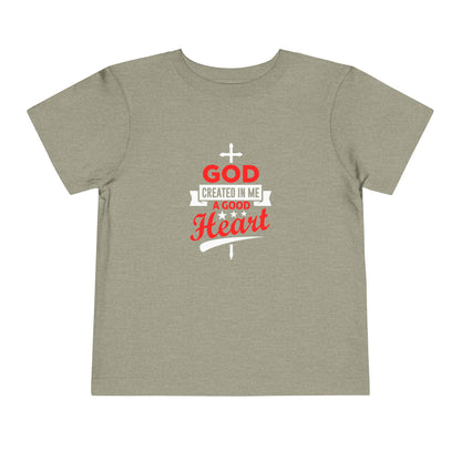 Dieu a créé en moi T-shirt pour tout-petits 