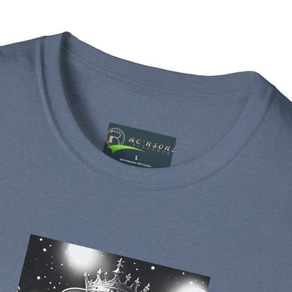 Mystic Owl Graphic T-Shirt | Unisex Softstyle Tee for Nature Lovers