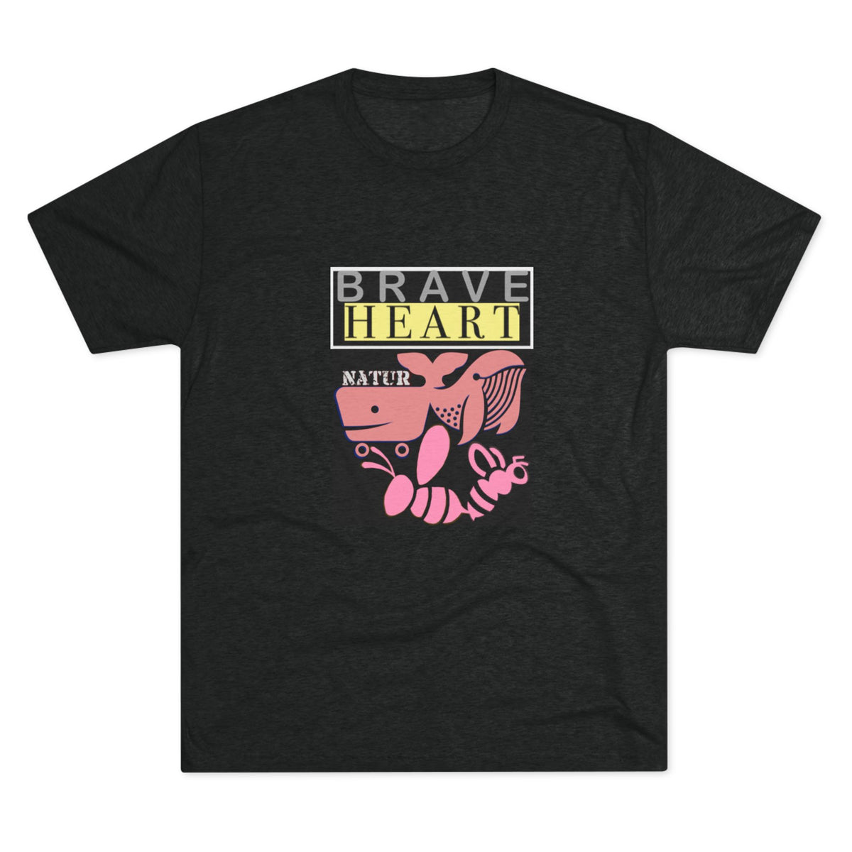 Brave Heart Tri-Blend Unisex T-Shirt