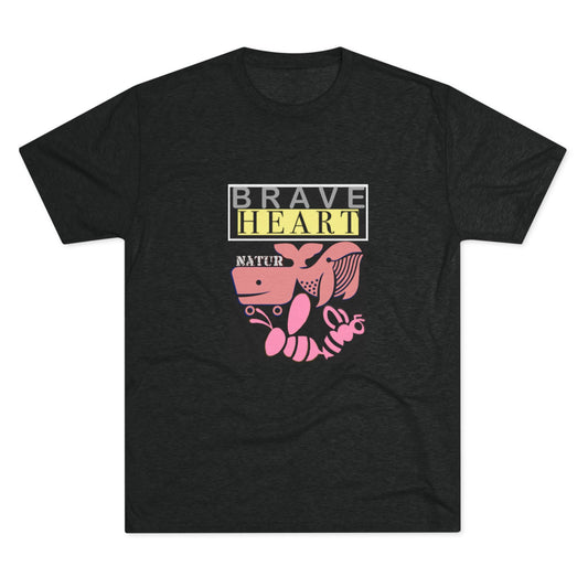 Brave Heart Tri-Blend Unisex T-Shirt