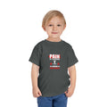 La douleur est la paresse T-shirt pour tout-petits 