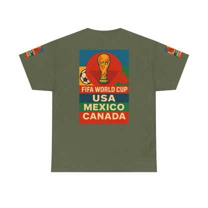 FIFA World Cup Unisex Tee, Sports Fan Shirt, Soccer T-Shirt, Tournament Apparel, Team Spirit Gear, Gift for Fans Printify