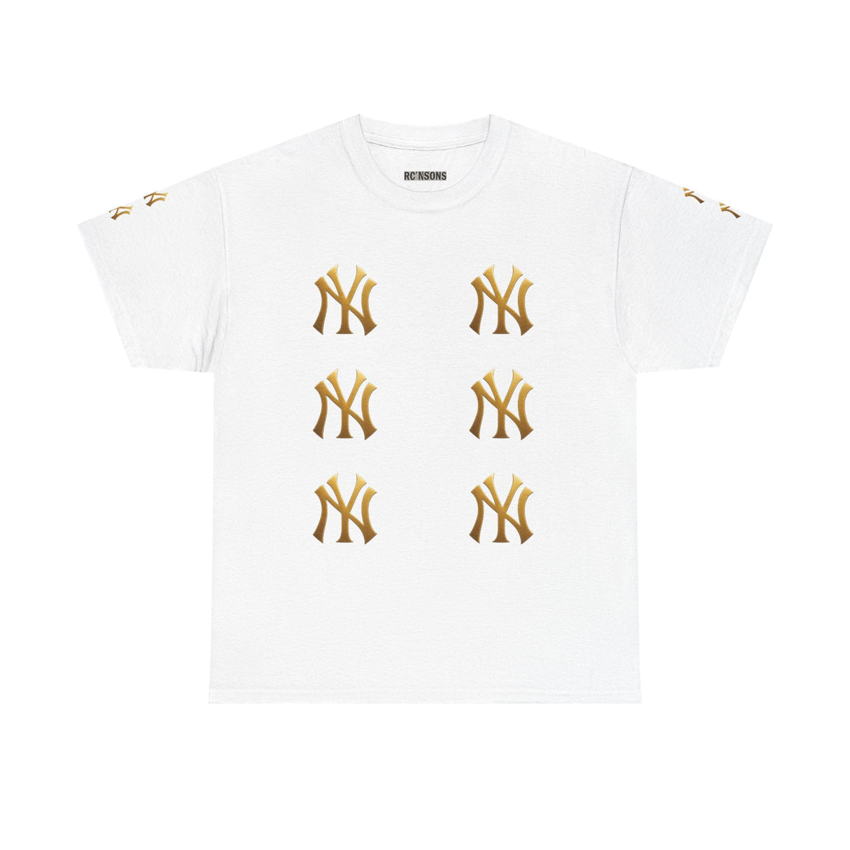 Gold Logo Unisex Heavy Cotton Tee Printify