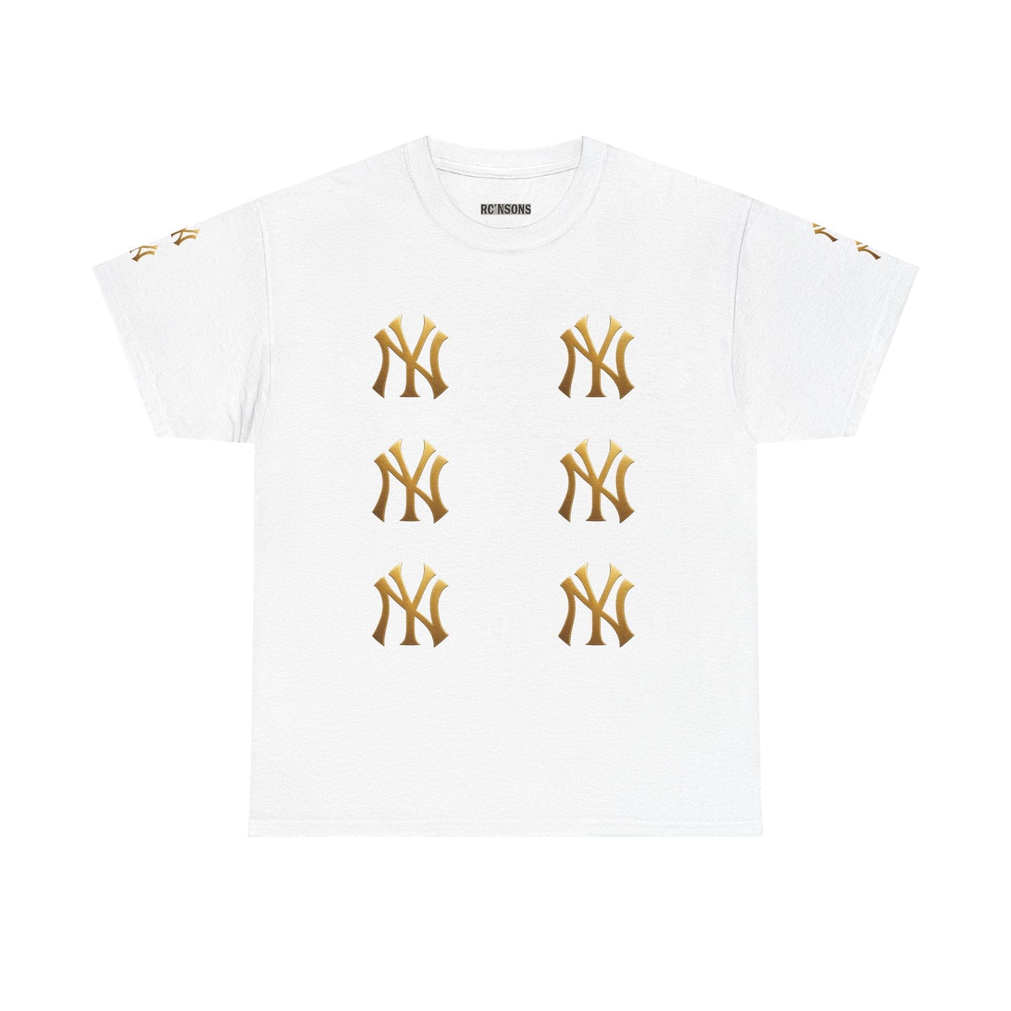 Gold Logo Unisex Heavy Cotton Tee Printify