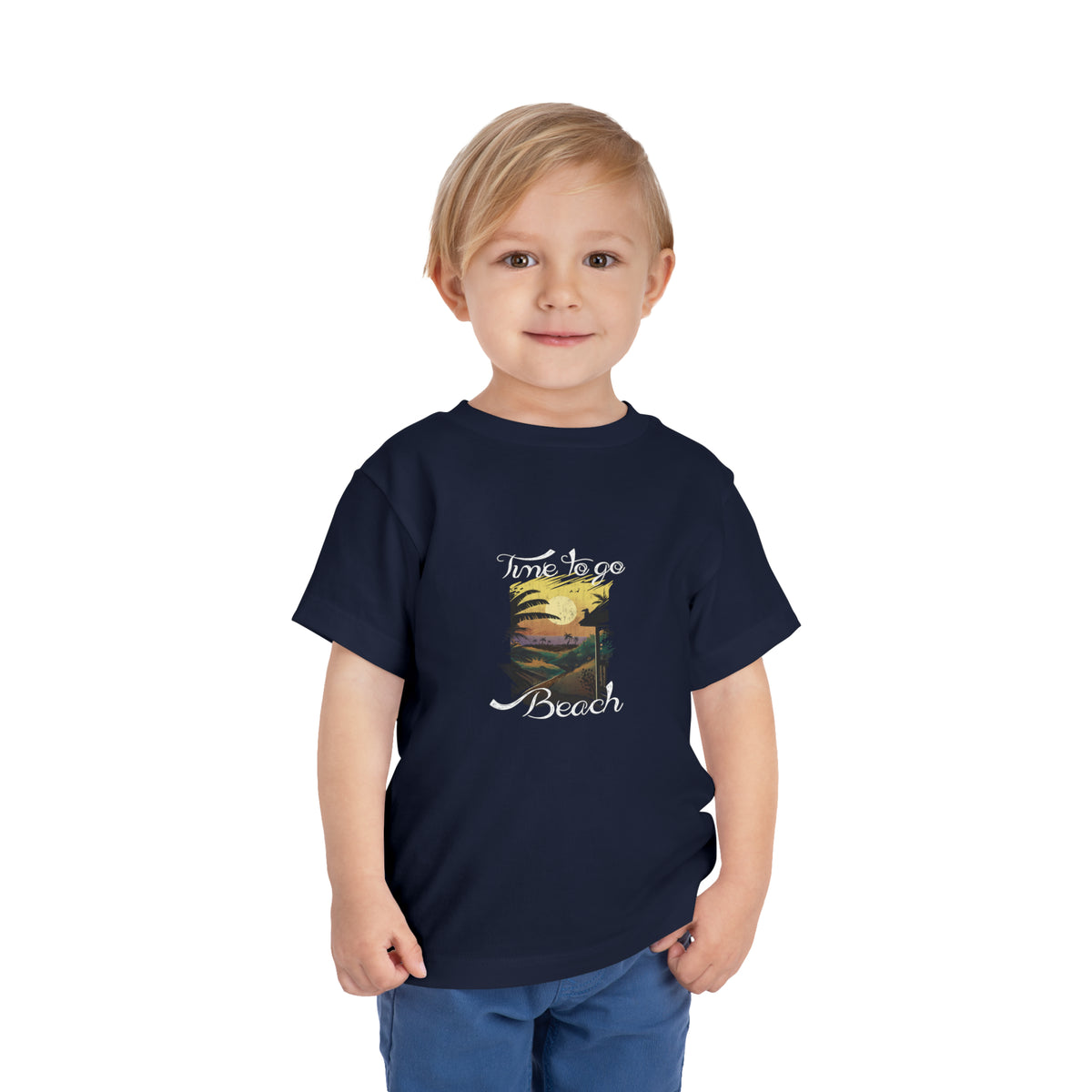 Time To Go Beach Toddler Tee
