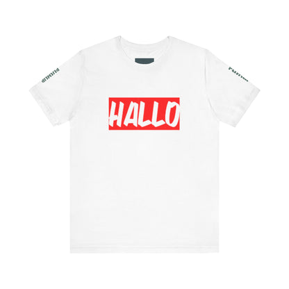 Funny Hallo Graphic Tee for Casual Vibes