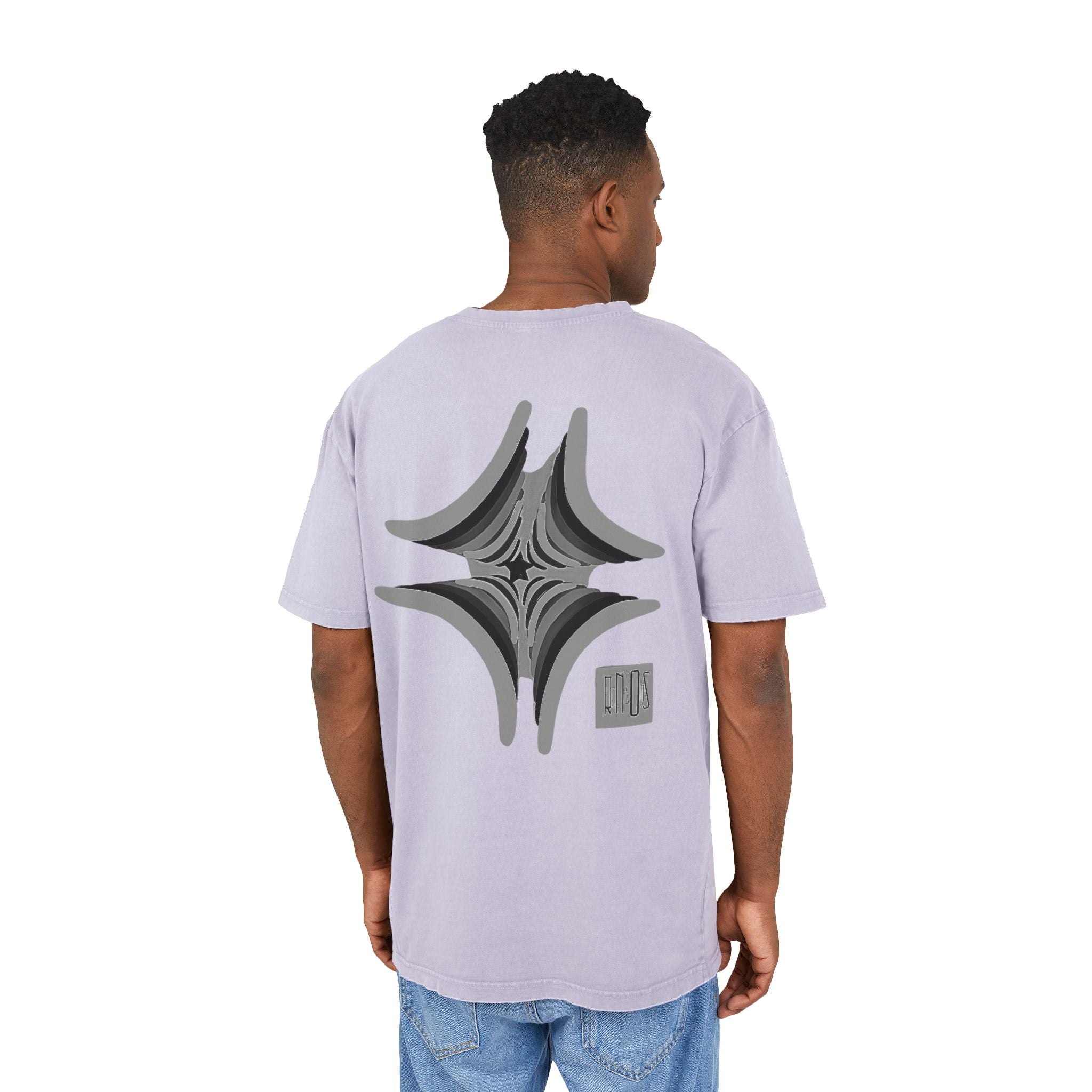 Unique Acid Washed Heavy Oversize Tee
