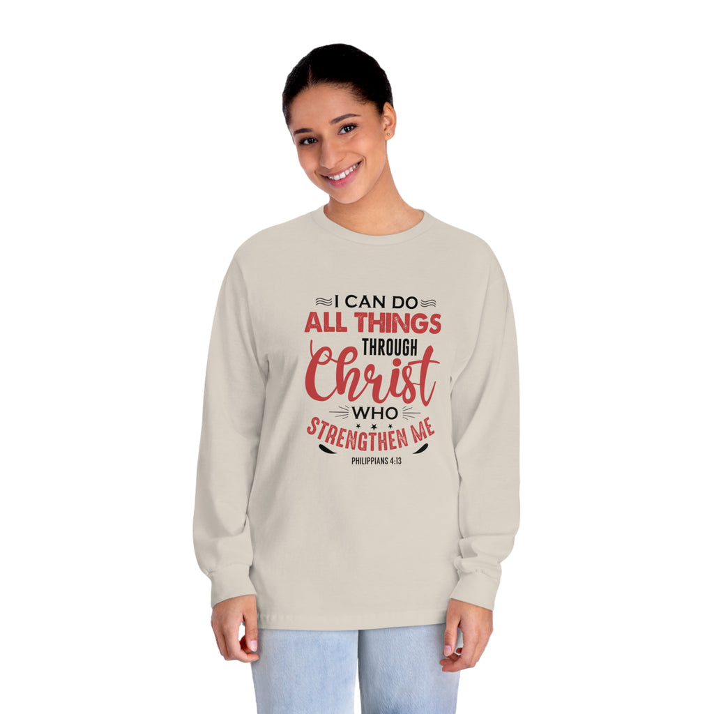 I Can Do All Things Long Sleeve