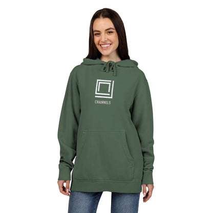 Stylish Unisex Pigment-Dyed Hoodie Printify