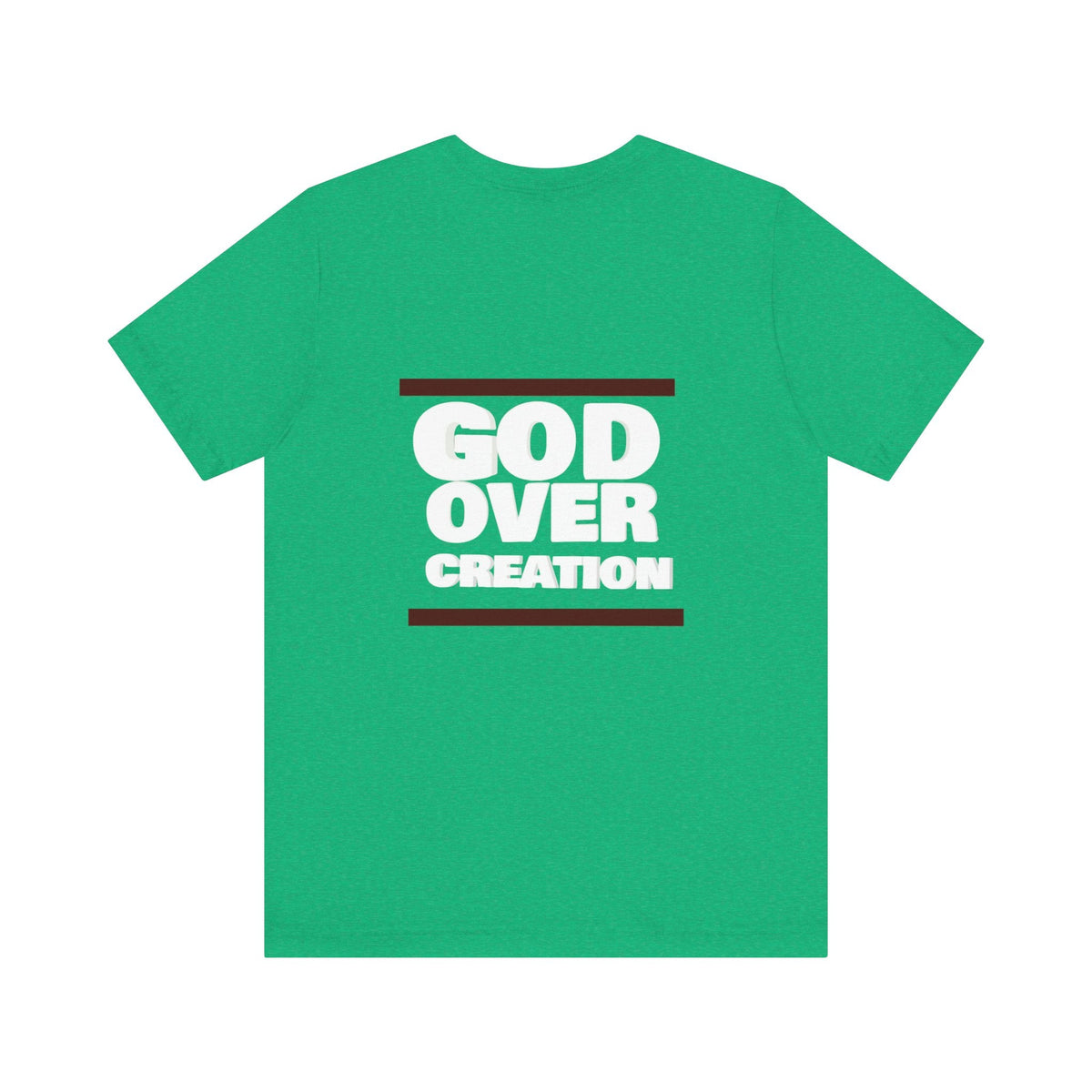 Christian Tee - God over Creation Printify