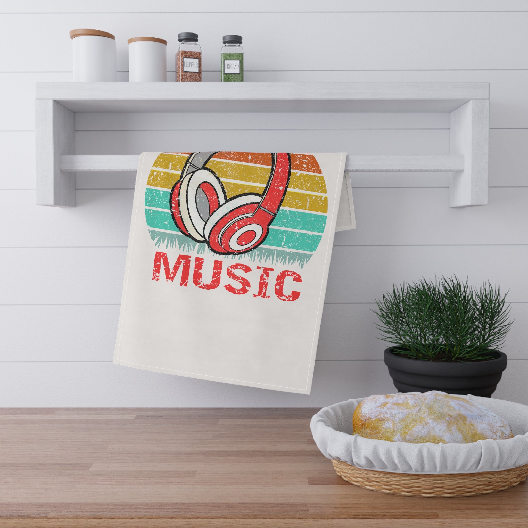 Music Kitchen Towel