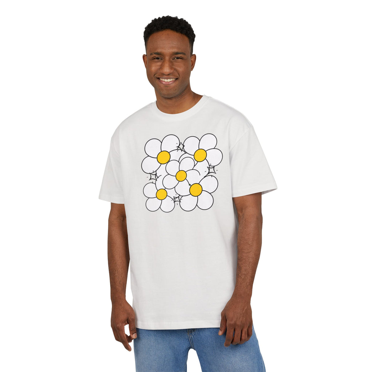 Oversize Tee - Stern Blumen Design