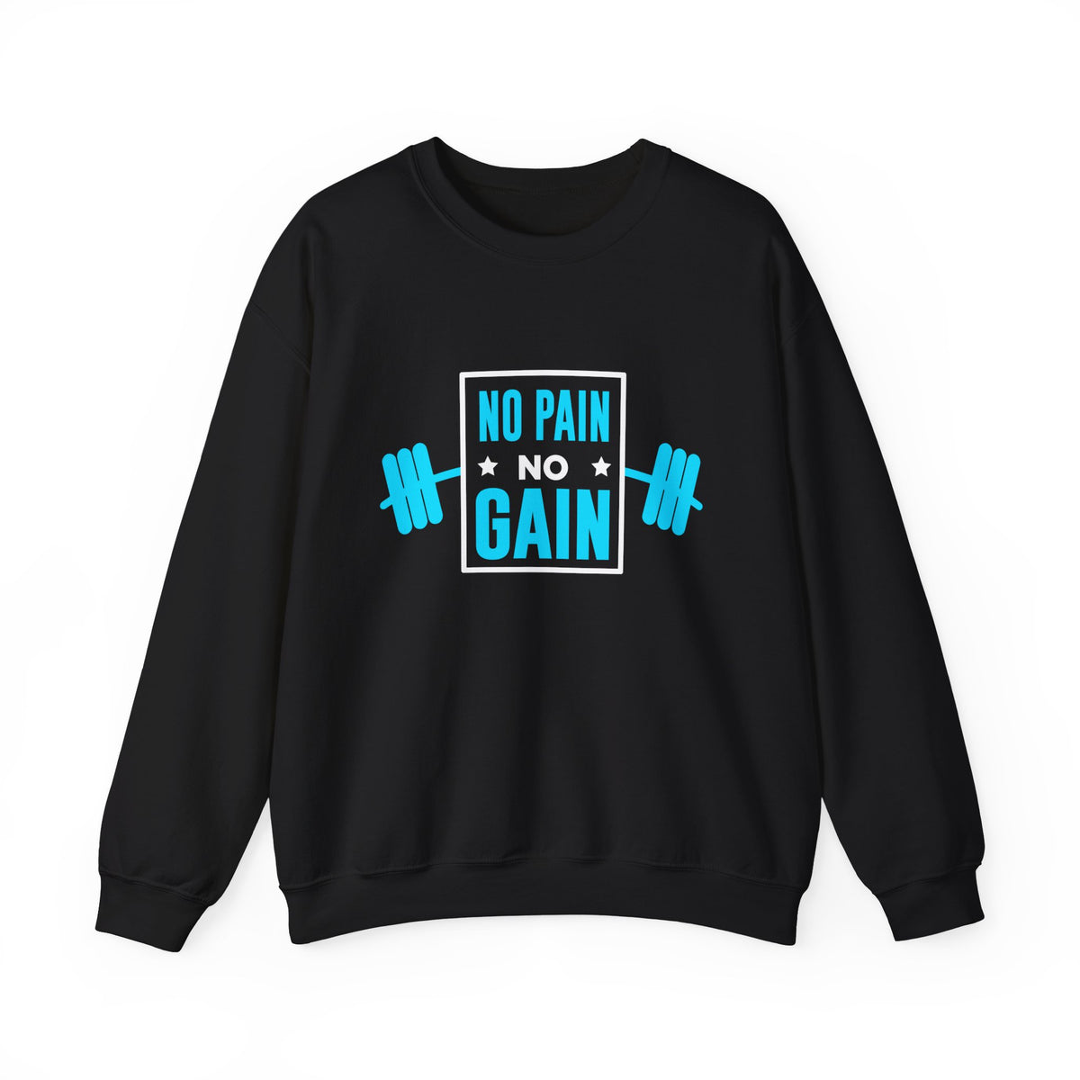 Pas de douleur pas de gain Sweat-shirt unisexe 