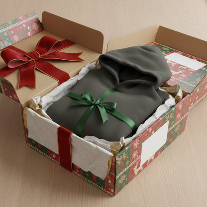 Distressed Graphic Hoodie — Vintage Pigment-Dyed Streetwear