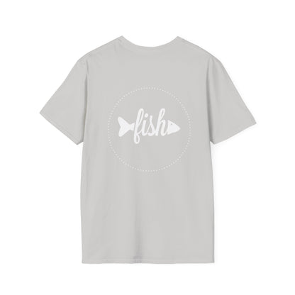 Casual Fish Graphic Tee - Perfect for Nature Lovers