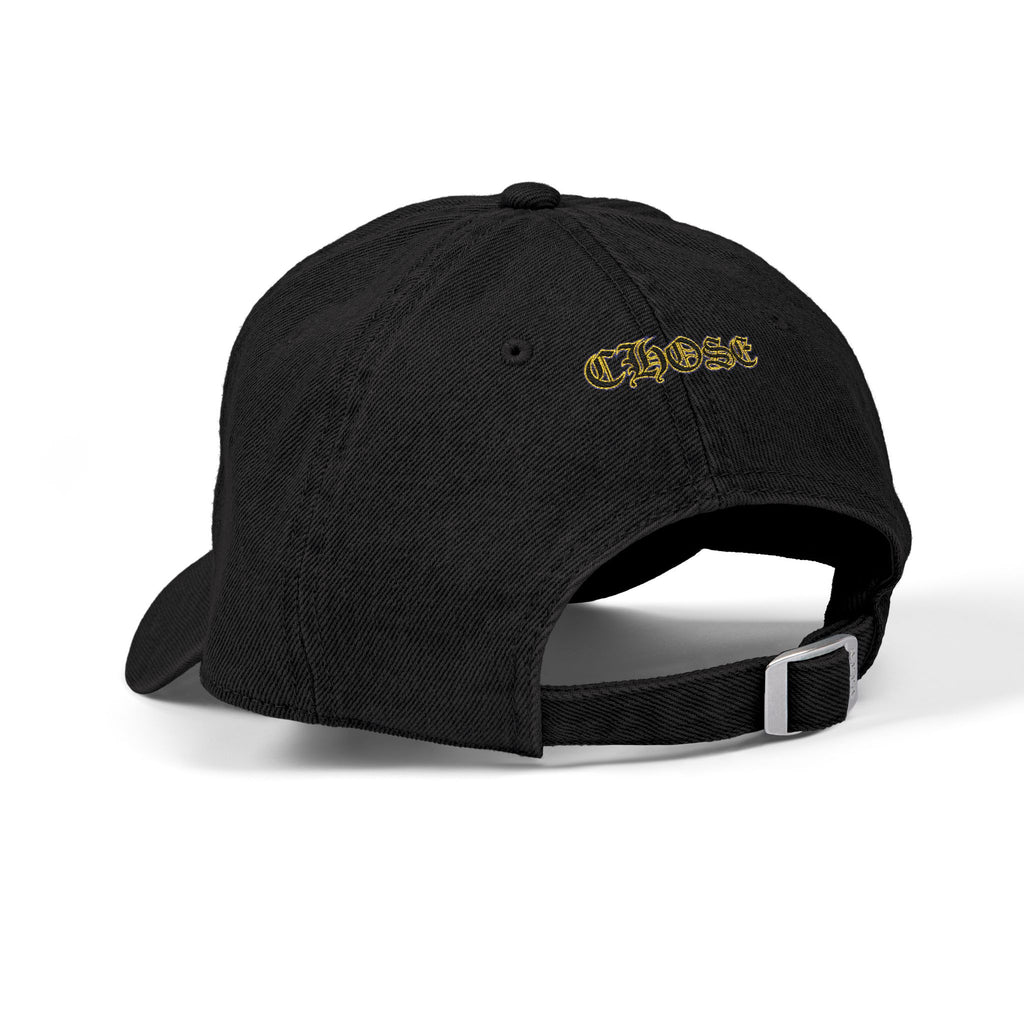 Denim Hat — Embroidered “Chose” Dad Cap