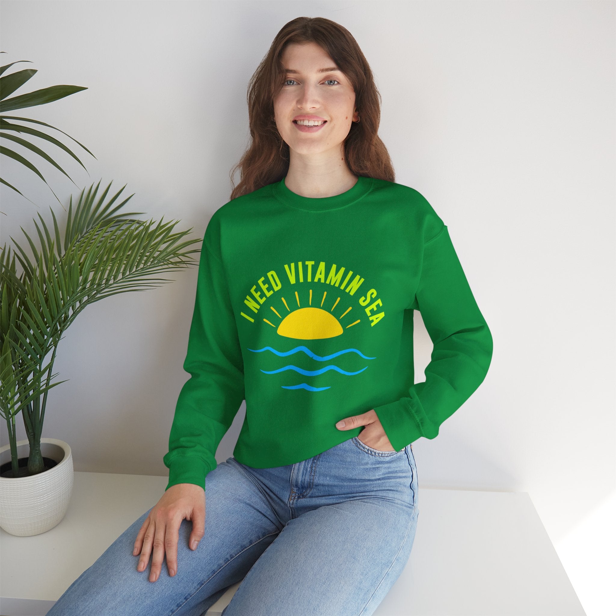 J’ai besoin de sweat-shirt unisexe Vitamin Sea 