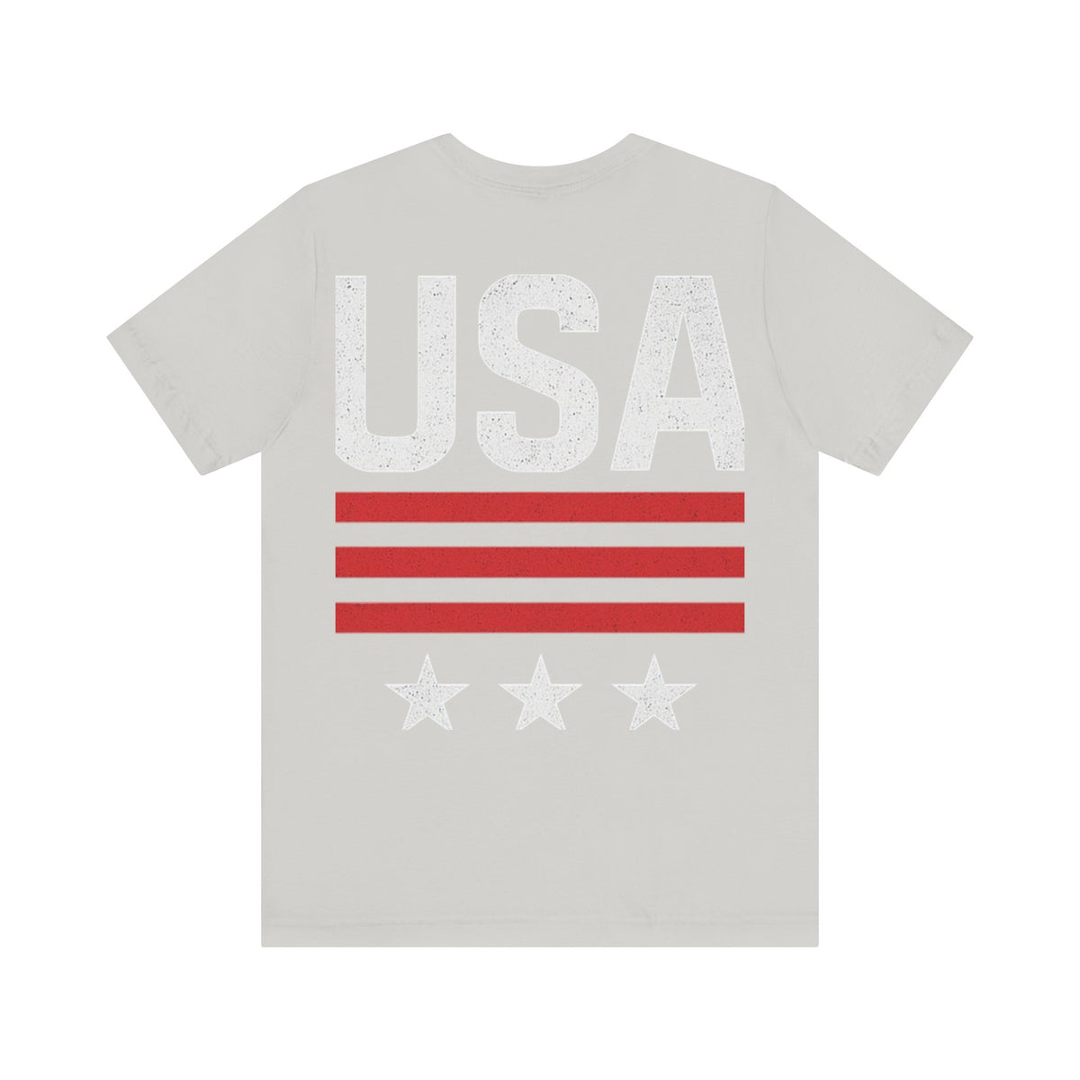 Patriotic USA Tee, Unisex Short Sleeve T-Shirt, July 4th Celebration Shirt, American Pride Apparel, Casual Summer Wear, Gift for Patriot