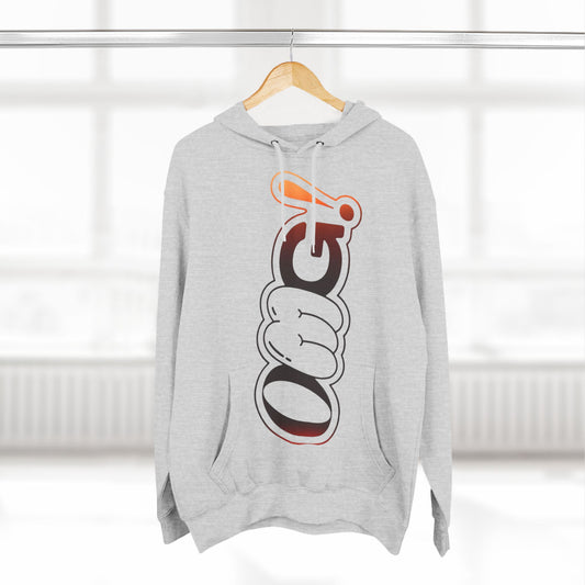 OMG! Three-Panel Hoodie