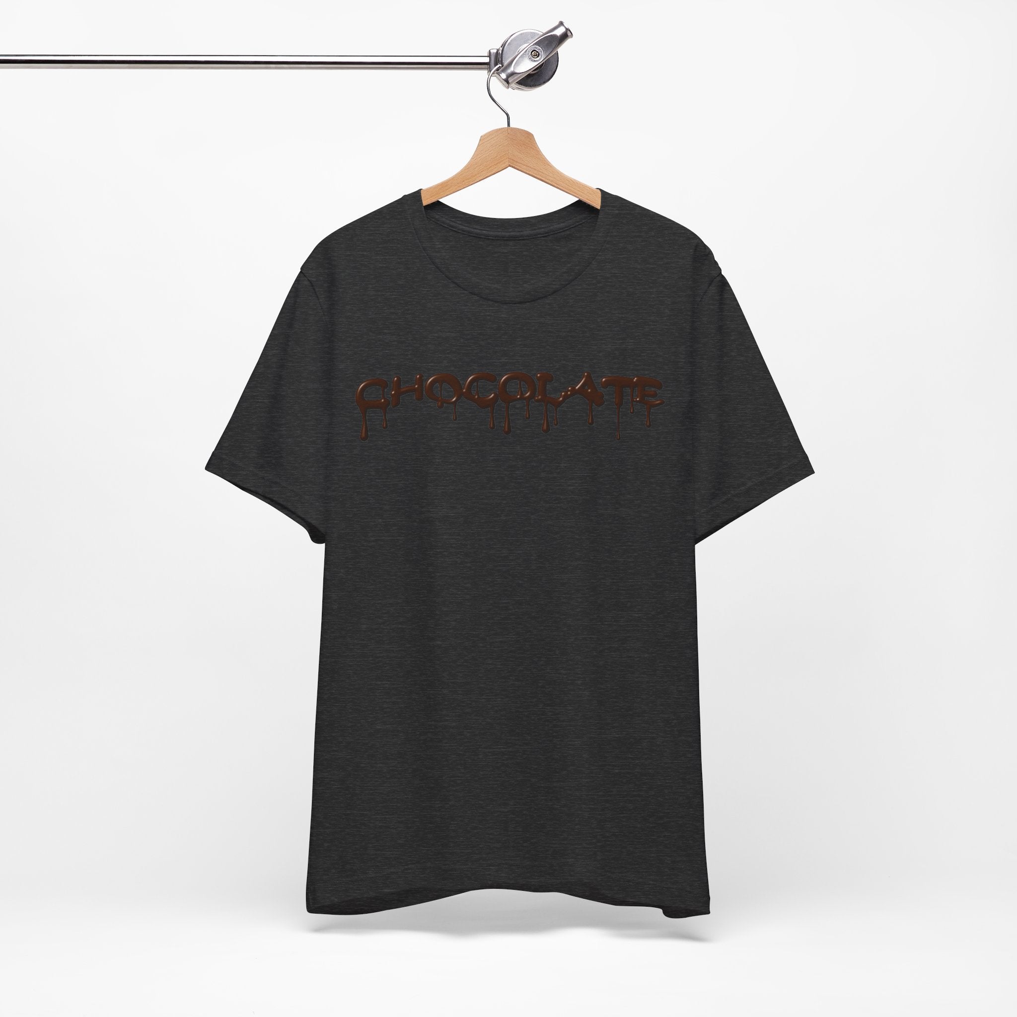 Unisex Jersey Short Sleeve Chocolate Tee