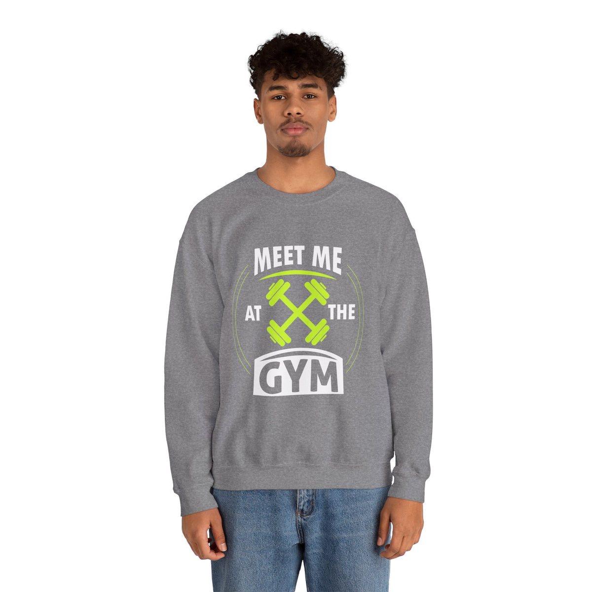 Rencontrez-moi au sweat-shirt unisexe du gymnase 
