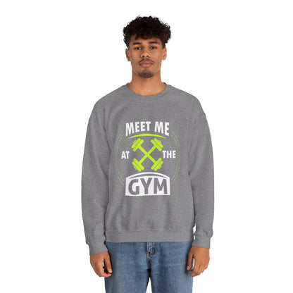 Rencontrez-moi au sweat-shirt unisexe du gymnase 