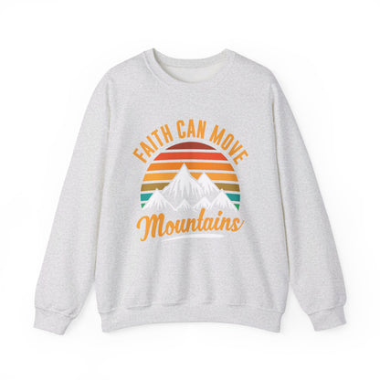 Faith Can Move Mountains Sweat-shirt unisexe 